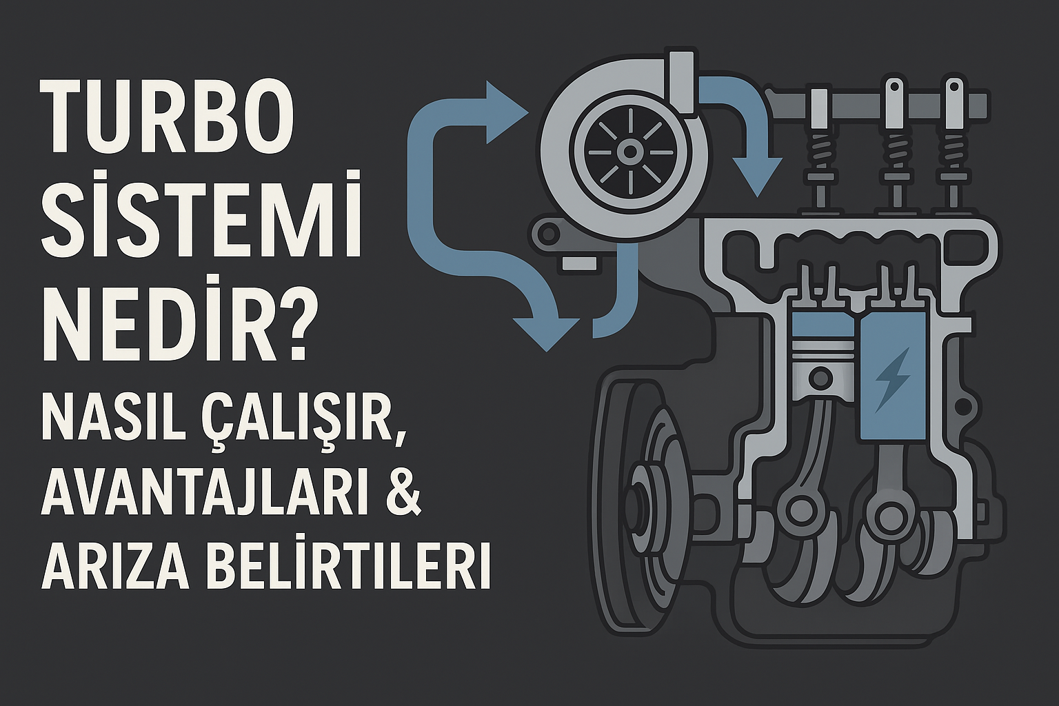 Turbo Sistemi Nedir? Nasıl Çalışır, Avantajları ve Arıza Belirtileri Nelerdir?